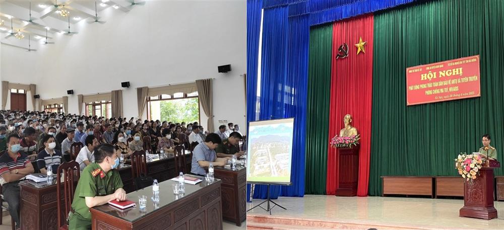 công tác tuyên truyền về phương thức, thủ đoạn hoạt động của các loại tội phạm đến quần chúng nhân dân được đẩy mạnh bằng nhiều hình thức.