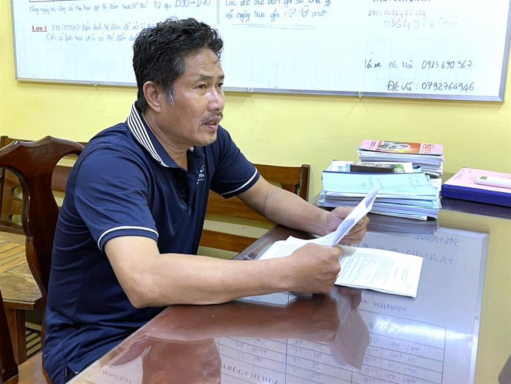 Đối tượng Bùi Anh Dũng tại cơ quan điều tra.