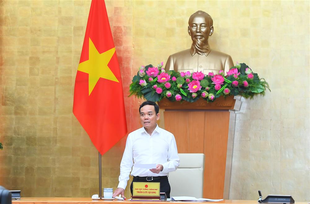 Phó Thủ tướng Chính phủ Trần Lưu Quang chủ trì Hội nghị.