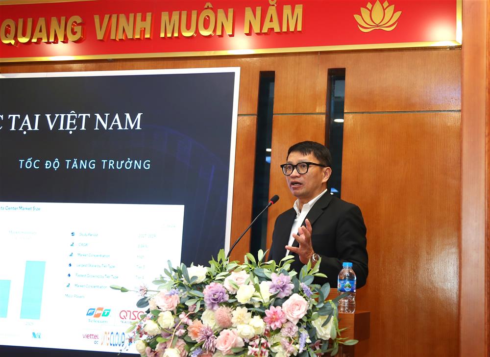 Tiến sỹ Võ Văn Khang, Chuyên gia ATTT, Tổng công ty GTEL: Ứng dụng các giải pháp an toàn thông tin trong thiết kế, triển khai Trung tâm dữ liệu. 