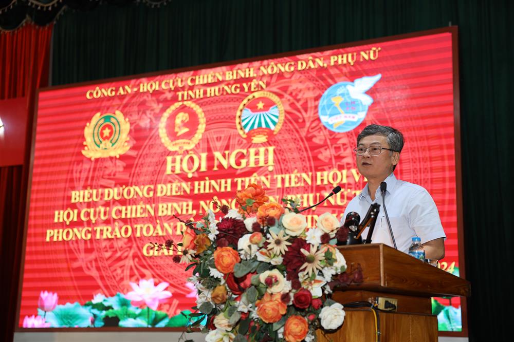 Đồng chí Nguyễn Duy Hưng phát biểu chỉ đạo tại hội nghị.