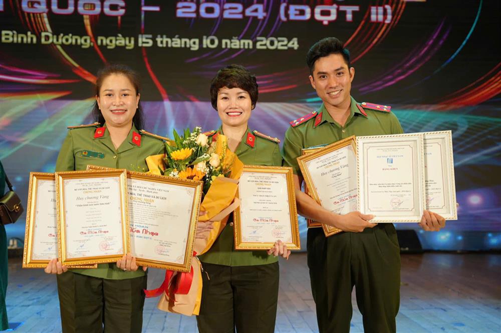 Nhà hát ca múa nhạc CAND đạt nhiều giải thưởng tại Liên hoan.