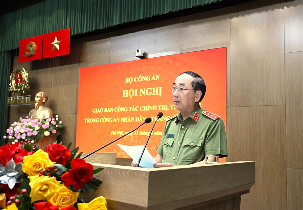 Thứ trưởng Trần Quốc Tỏ phát biểu kết luận Hội nghị.