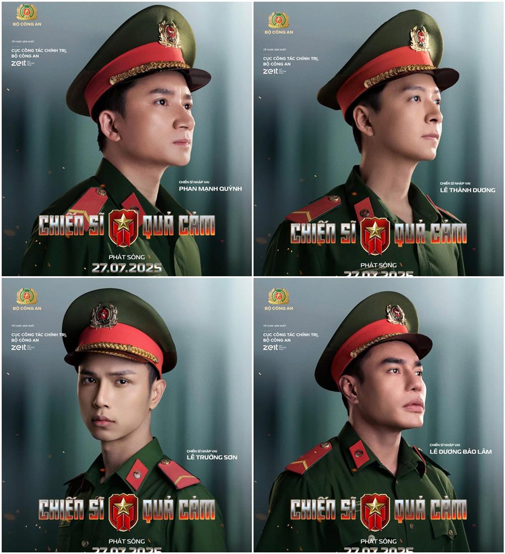 Hình ảnh một số nghệ sĩ tham gia chương trình.