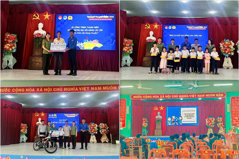 Nhiều công trình và phần việc thanh niên mang ý nghĩa của Chi đoàn Phòng An ninh mạng và phòng, chống tội phạm sử dụng công nghệ cao.