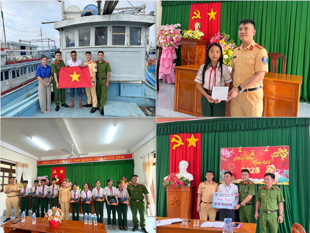 Nhiều phần việc, công trình ý nghĩa cũng được Chi đoàn Phòng Cảnh sát giao thông và Chi đoàn Phòng Cảnh sát Kinh tế phối hợp thực hiện.