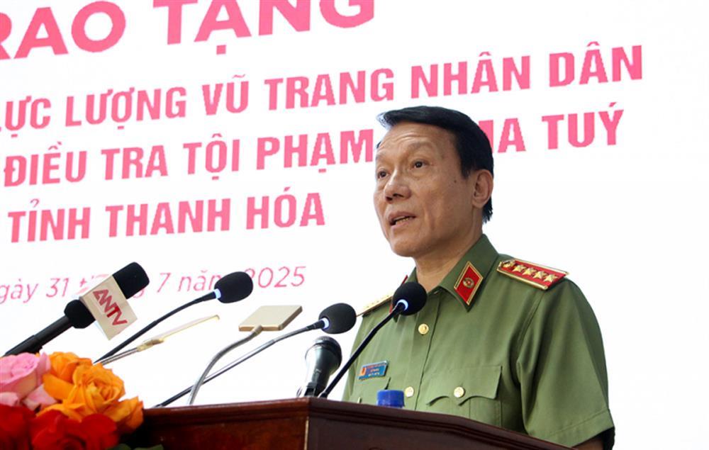 Bộ trưởng Lương Tam Quang phát biểu tại buổi Lễ.