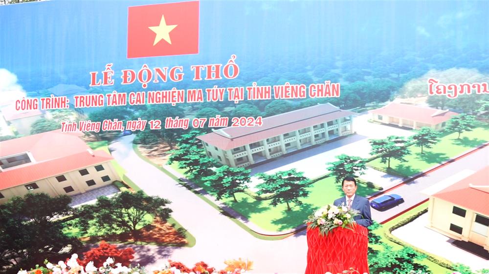 Bộ trưởng Lương Tam Quang phát biểu tại buổi Lễ.