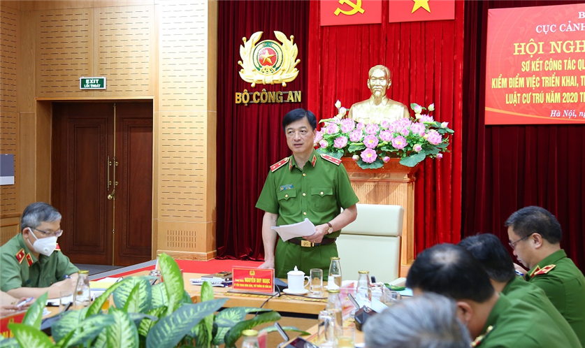 Thứ trưởng Nguyễn Duy Ngọc phát biểu chỉ đạo tại Hội nghị.