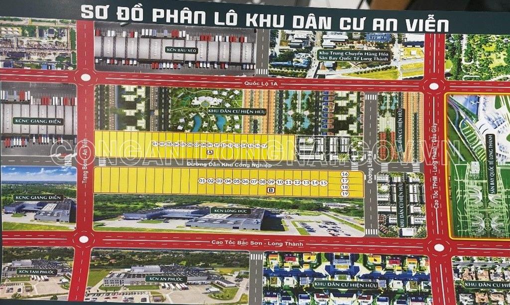 Sơ đồ quy hoạch các đối tượng dùng để lừa đảo lừa khách hàng.