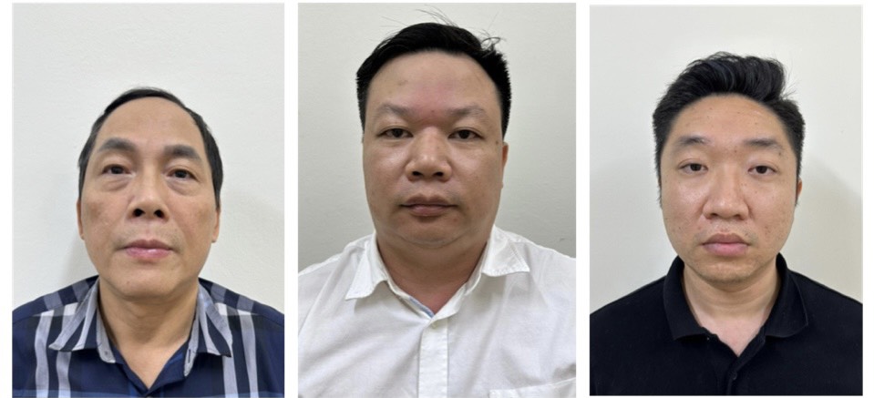 Các đối tượng (từ trái qua phải): Hoàng Quốc Hùng, Lương Nhân Hoà, Nguyễn Đình Cảnh.