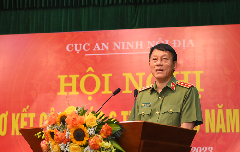 Thứ trưởng Lương Tam Quang phát biểu chỉ đạo tại Hội nghị.