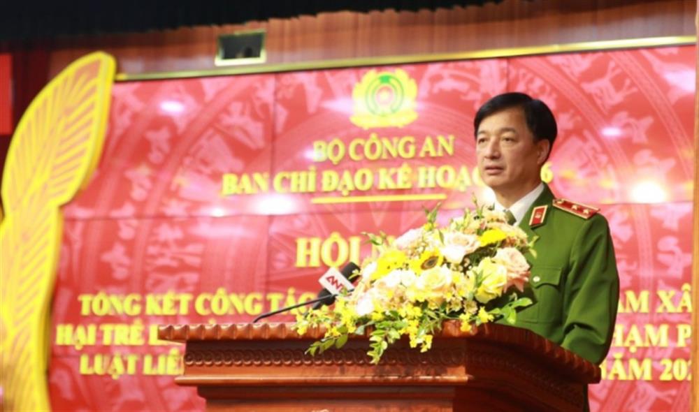 Thứ trưởng Nguyễn Duy Ngọc phát biểu tại Hội nghị.