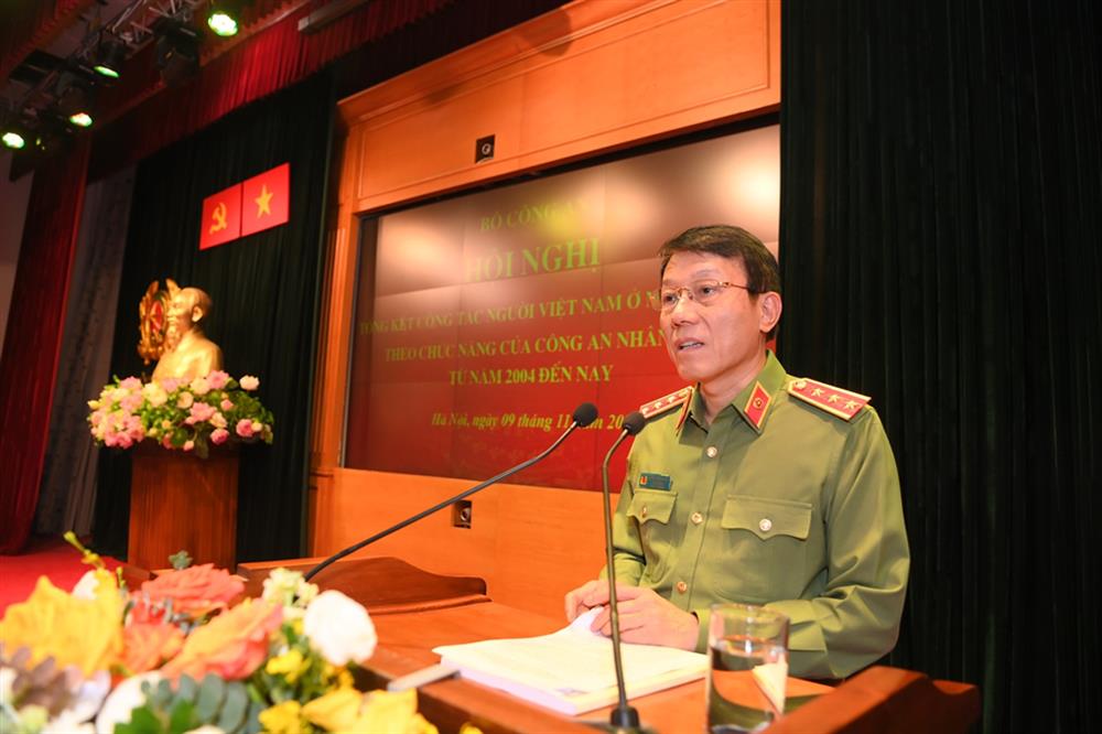 Thứ trưởng Lương Tam Quang phát biểu kết luận Hội nghị.