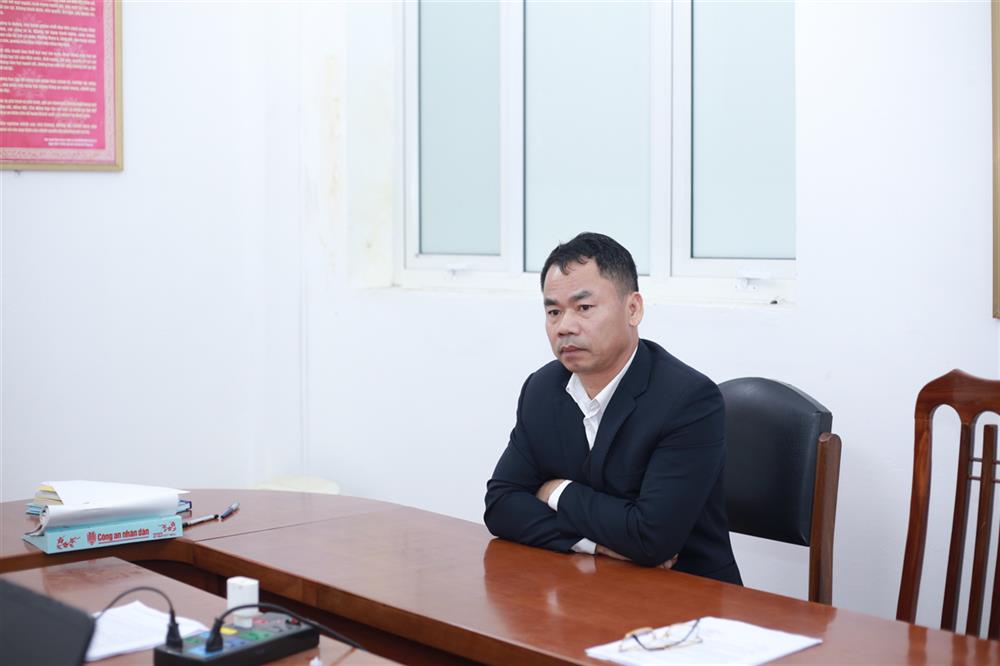 Bị can Bùi Văn Lích tại Cơ quan Công an.