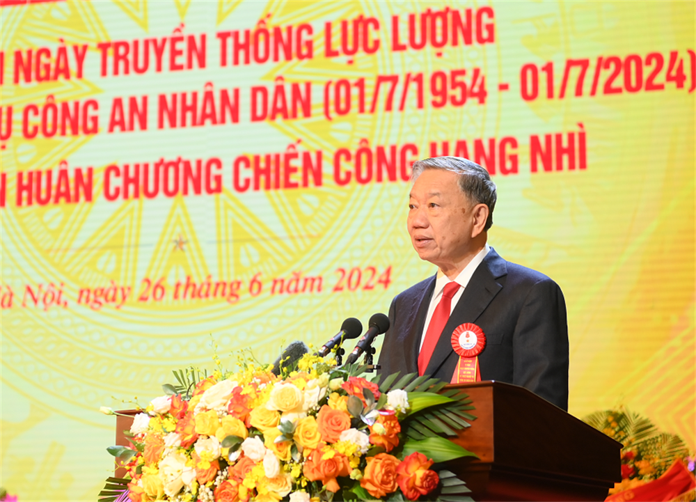 Chủ tịch nước Tô Lâm phát biểu tại buổi Lễ.
