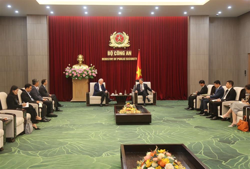 Toàn cảnh buổi tiếp.