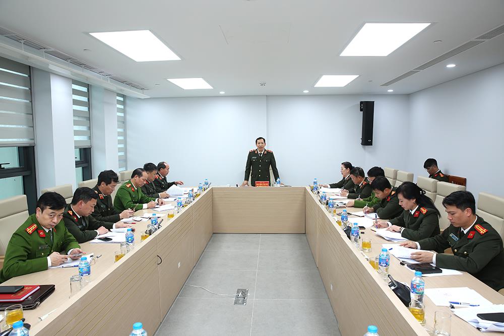 Quang cảnh buổi làm việc.