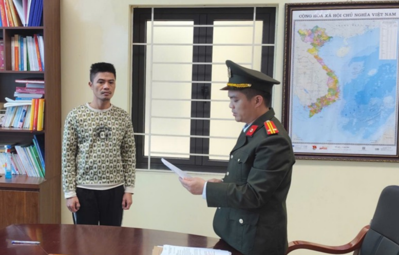 Cơ quan An ninh điều tra công bộ Quyết định khởi tố bị can Trần Quốc Nghĩa.jpg