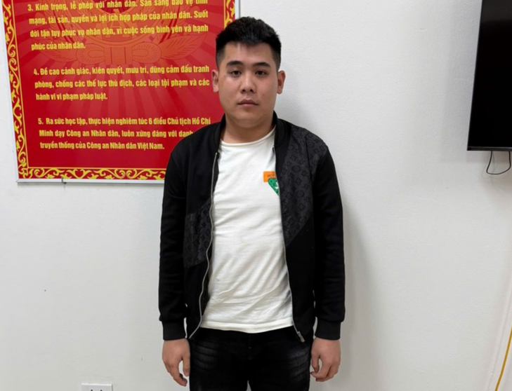 Đối tượng Nguyễn Ngọc Long tại Cơ quan Công an.jpg