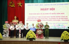 Thường trực Ban Bí thư Trần Cẩm Tú tham dự Ngày hội toàn dân bảo vệ an ninh Tổ quốc tại tỉnh Hưng Yên