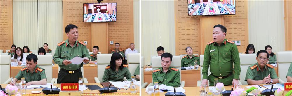 Các đại biểu phát biểu tham luận.