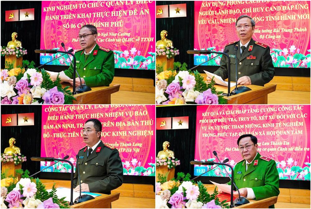 Các đại biểu tham luận tại Hội thảo.