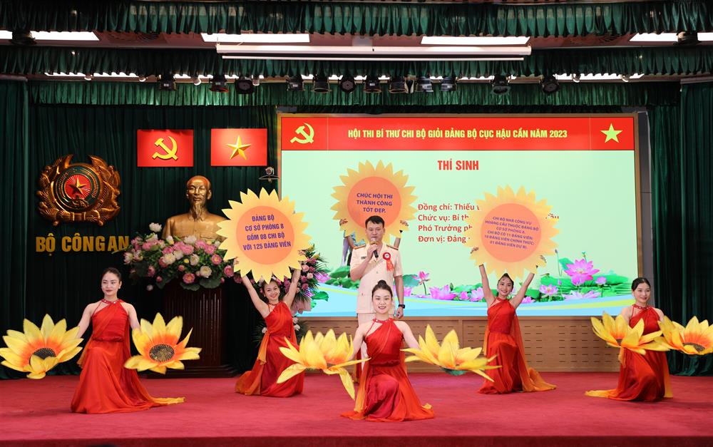 Phần thi tự giới thiệu được các thí sinh thể hiện rất sáng tạo bằng các hình thức hỗ trợ như hình ảnh, clip minh họa..., đặc biệt có sự giúp sức của các đảng viên trong Chi bộ của mình.