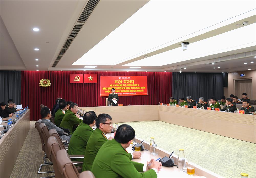 Toàn cảnh Hội nghị tại điểm cầu Hà Nội.