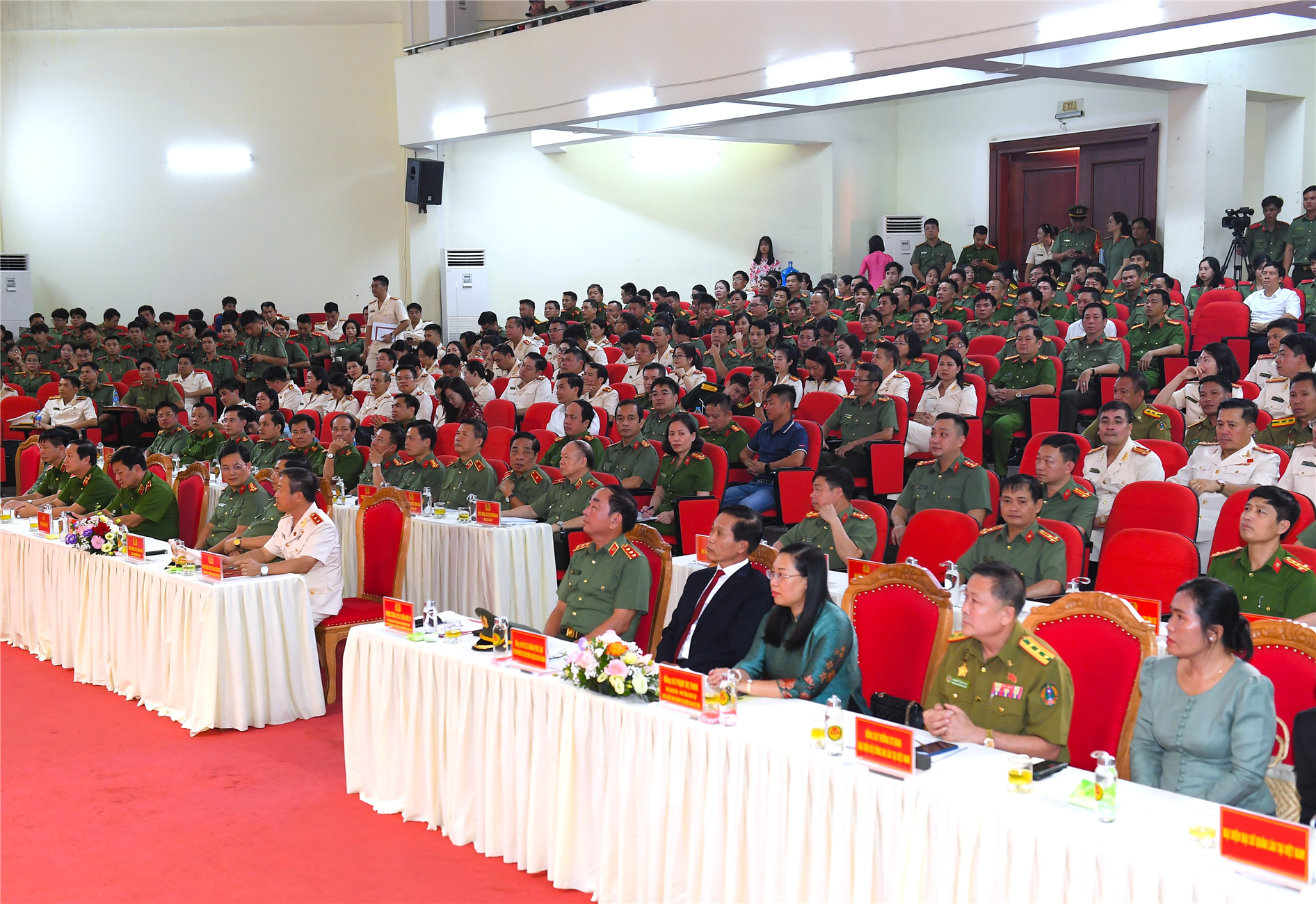 Toàn cảnh Lễ khai giảng.