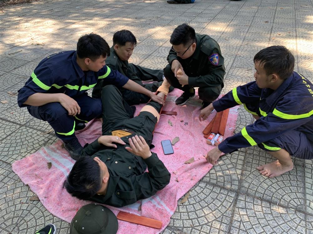 Một số hình ảnh tập luyện tại thao trường.