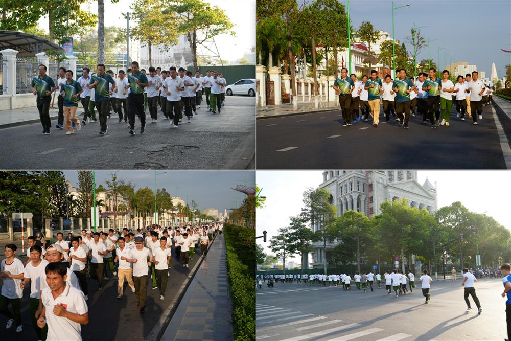 Nâng cao thể chất, sức khỏe góp phần thực hiện thắng lợi nhiệm vụ chính trị được giao.