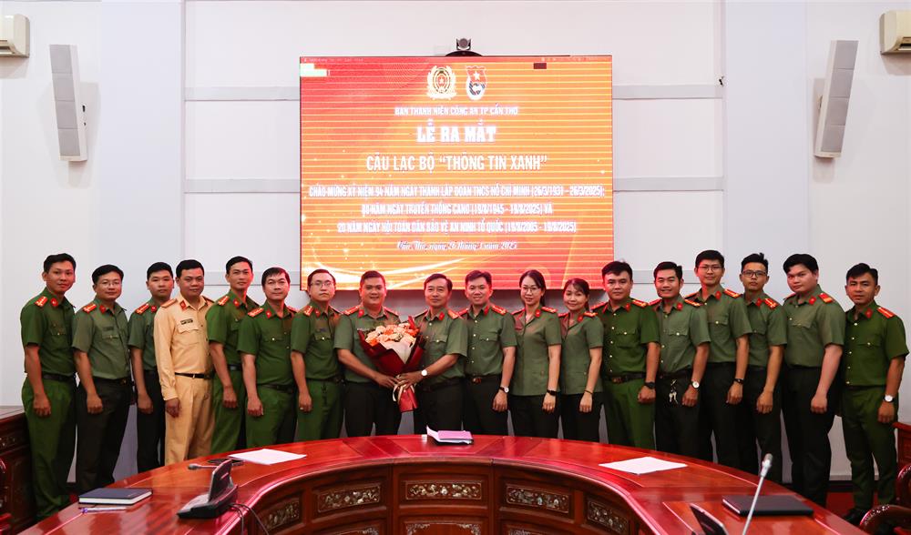 Lễ ra mắt Câu lạc bộ “Thông tin Xanh” CATP Cần Thơ.