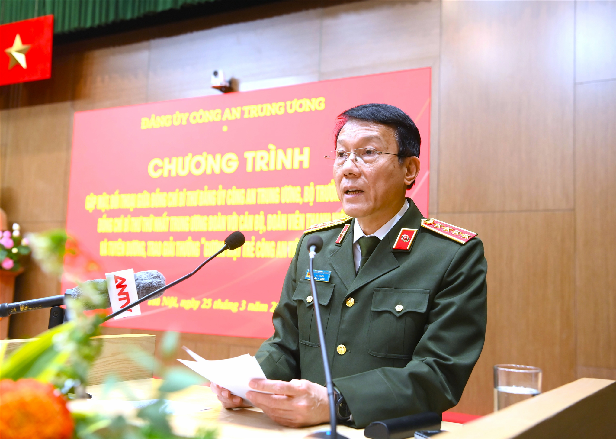 Bộ trưởng Lương Tam Quang phát biểu chỉ đạo tại chương trình.