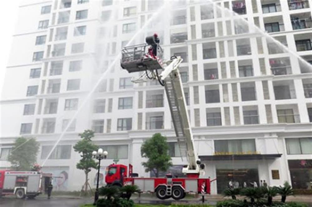 Xe thang chữa cháy và cứu nạn, cứu hộ.