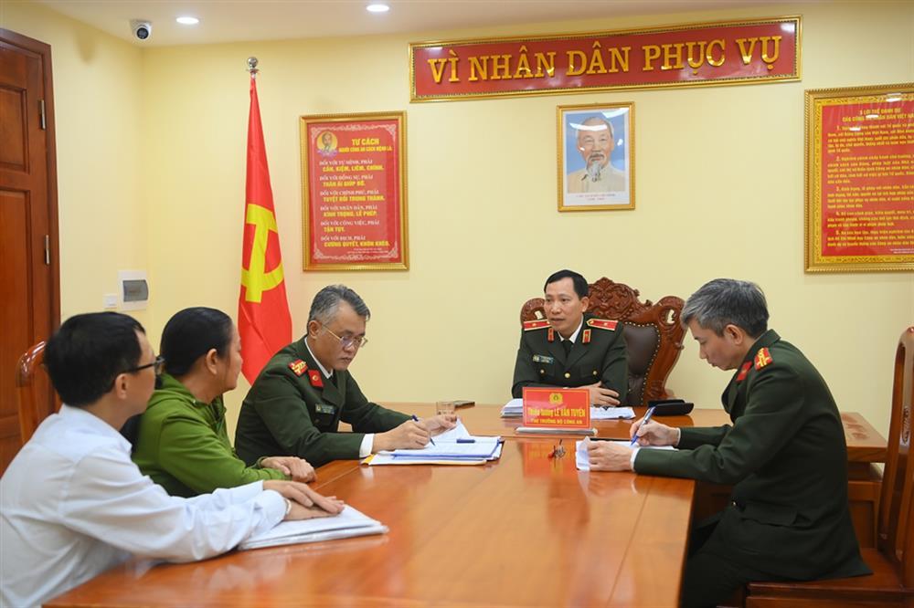 Lãnh đạo Bộ Công an tiếp công dân định kỳ tháng 12/2023.