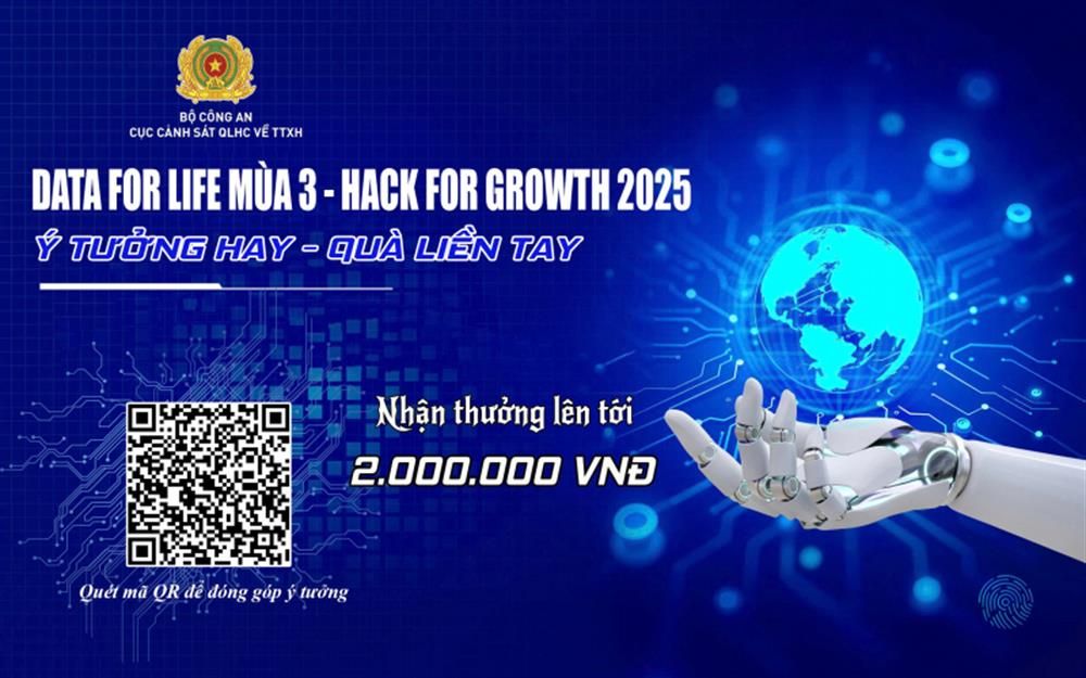 Hơn 100 ý tưởng sáng tạo được đóng góp trong cuộc thi Data for life mùa 3 – Hack for Growth 2025