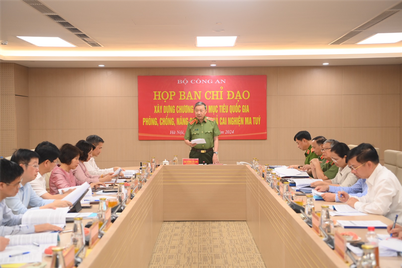 Phiên họp Ban Chỉ đạo xây dựng Chương trình mục tiêu quốc gia phòng, chống, nâng cao hiệu quả cai nghiện ma tuý
