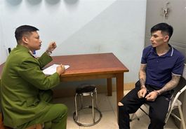 Truy bắt đối tượng sử dụng vũ khí chống trả lực lượng Công an