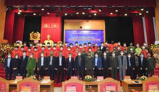 Bộ trưởng Tô Lâm dự Lễ xuất quân tham dự mùa giải bóng đá năm 2022 của Câu lạc bộ bóng đá Công an nhân dân