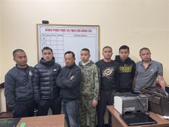 Thanh Hóa: Bắt 7 đối tượng cưỡng đoạt tài sản dưới hình thức bảo kê bán đào Tết
