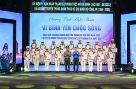 Tuyên dương 20 “Gương mặt trẻ Công an tiêu biểu” năm 2021 và 66 thanh niên Công an xã xuất sắc