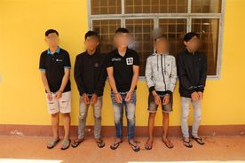 Sóc Trăng: Bắt giữ 05 đối tượng gây ra hàng chục vụ cướp tài sản