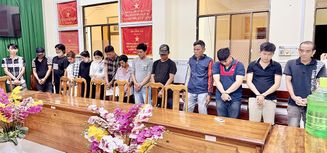 An Giang: Triệt phá sòng bạc liên quan hàng chục đối tượng tại huyện Châu Thành