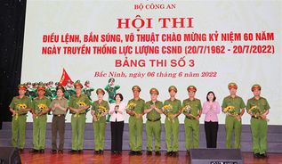 Khai mạc Bảng thi số 3 Hội thi Điều lệnh, bắn súng, võ thuật chào mừng 60 năm Ngày truyền thống lực lượng Cảnh sát nhân dân