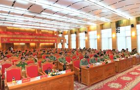 Giao ban công tác đảng và công tác chính trị trong Công an nhân dân 6 tháng đầu năm 2022