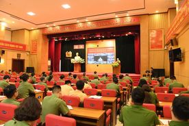 Đảng ủy Công an Trung ương tổ chức Hội nghị trực tuyến báo cáo chuyên đề