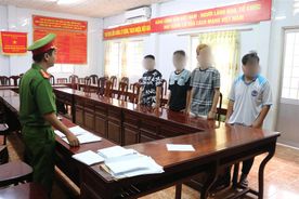 Trà Vinh: Bắt khẩn cấp 04 đối tượng gây rối trật tự công cộng