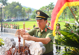 Đảng ủy Công an Trung ương, Bộ Công an dâng hương tại Khu di tích lịch sử Nha Công an Trung ương