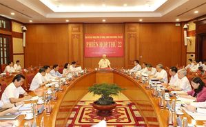 Tổng Bí thư Nguyễn Phú Trọng chủ trì họp Ban Chỉ đạo Trung ương về phòng, chống tham nhũng, tiêu cực